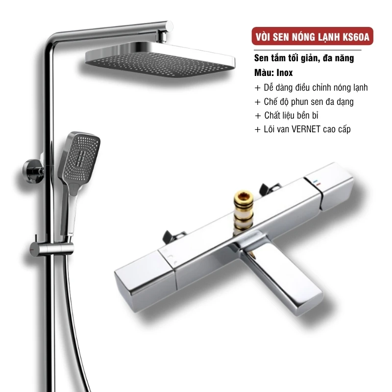 Vòi Sen Nóng Lạnh KS60A
