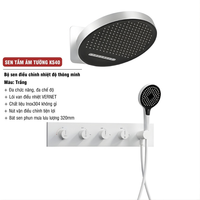 Sen Tắm Âm Tường KS40 - Ảnh 3