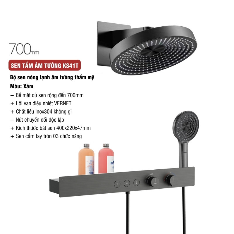 Sen Tắm Âm Tường KS41T
