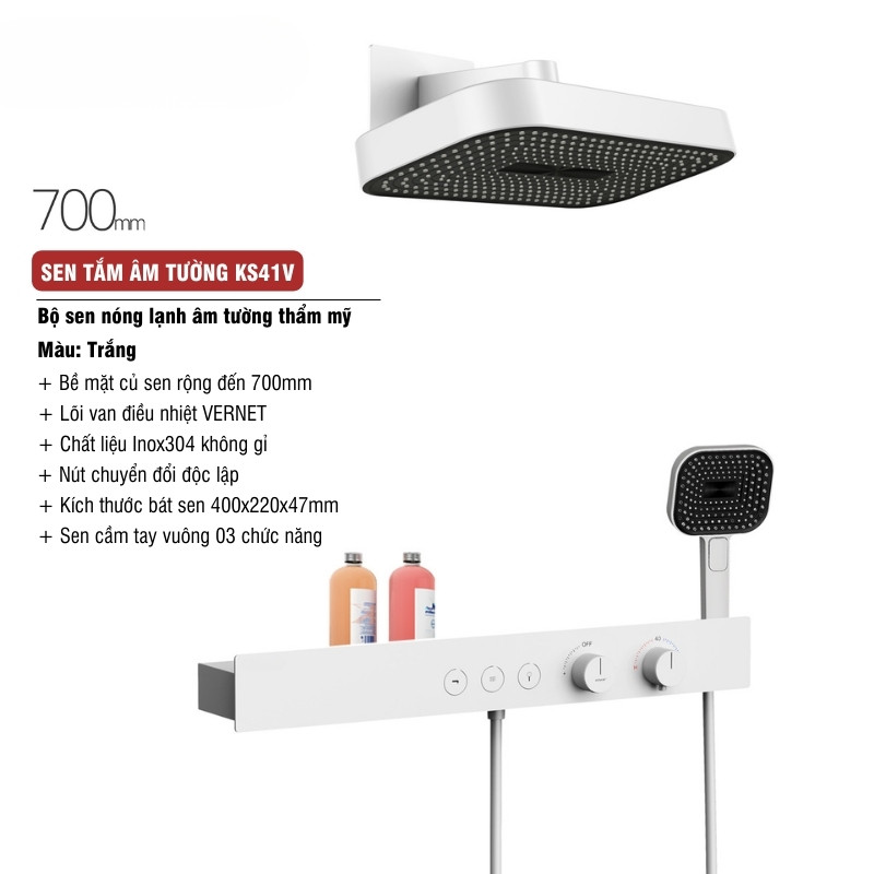 Sen Tắm Âm Tường KS41V
