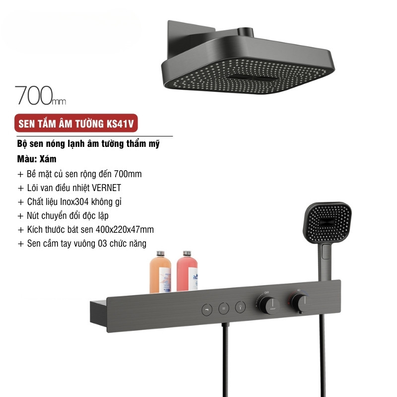 Sen Tắm Âm Tường KS41V