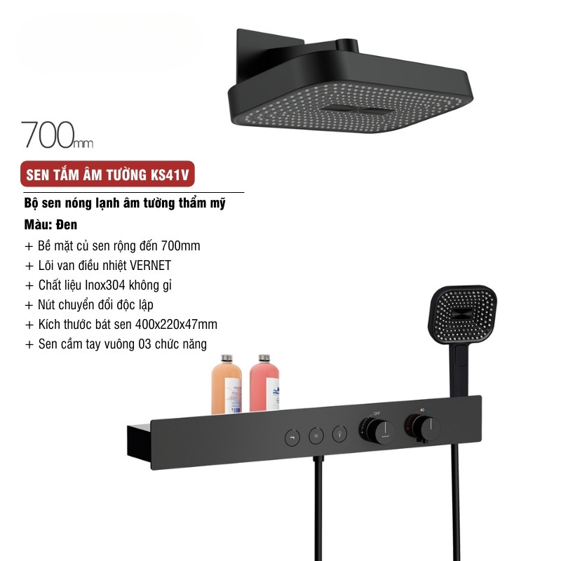 Sen Tắm Âm Tường KS41V