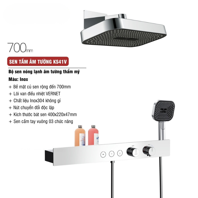 Sen Tắm Âm Tường KS41V