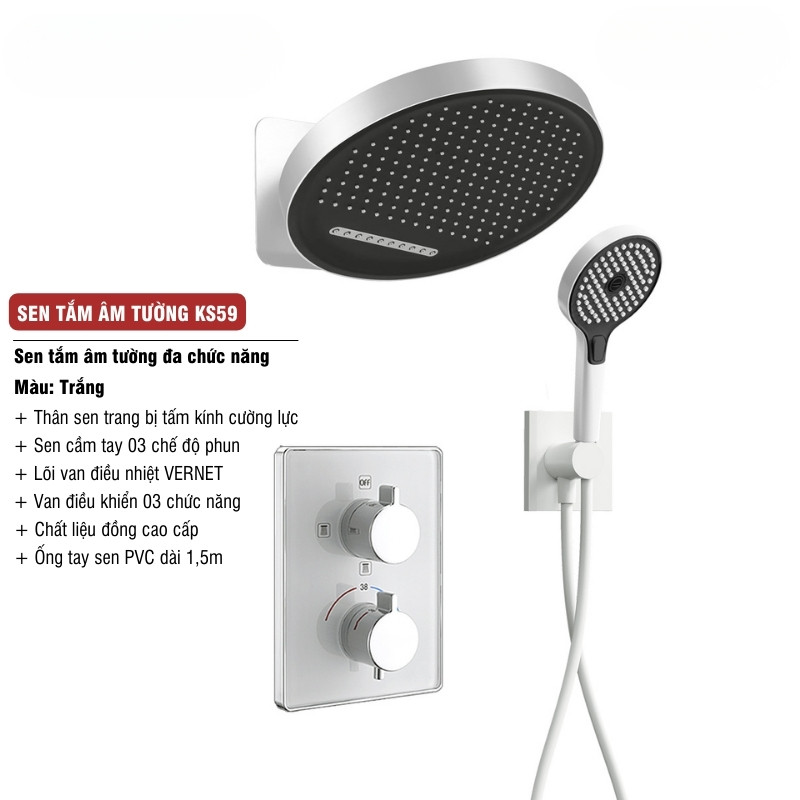 Sen Tắm Âm Tường KS59