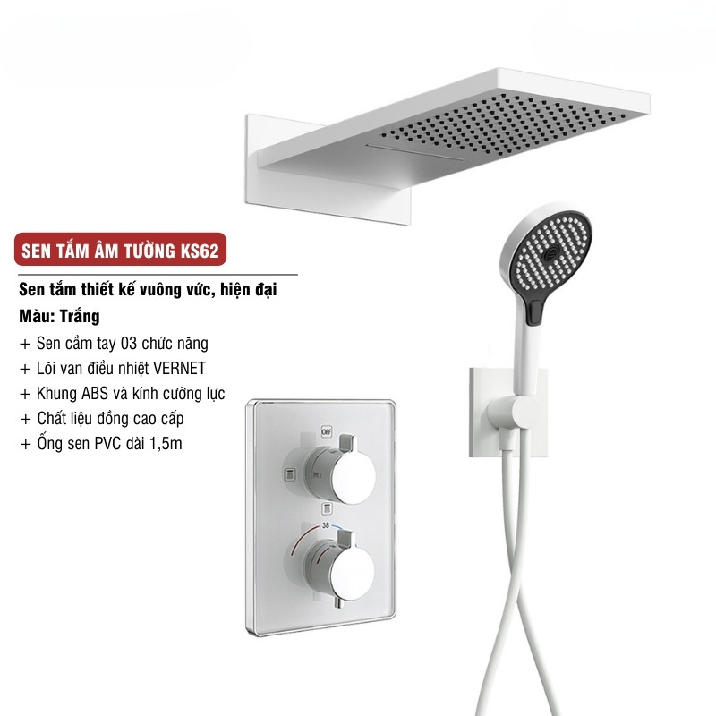 Sen Tắm Âm Tường KS62