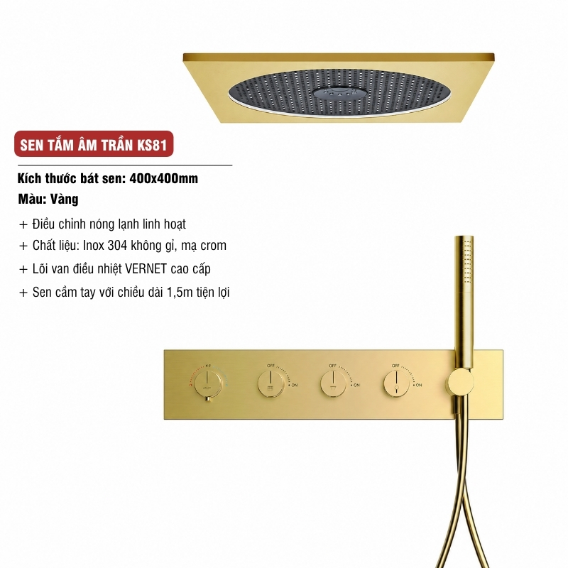 Sen Tắm Âm Trần KS81